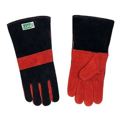 Кожаные защитные промышленные перчатки